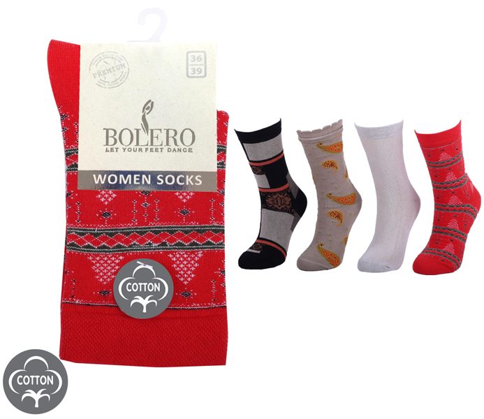 Ladies Premium Socks 200 Needle – BW641