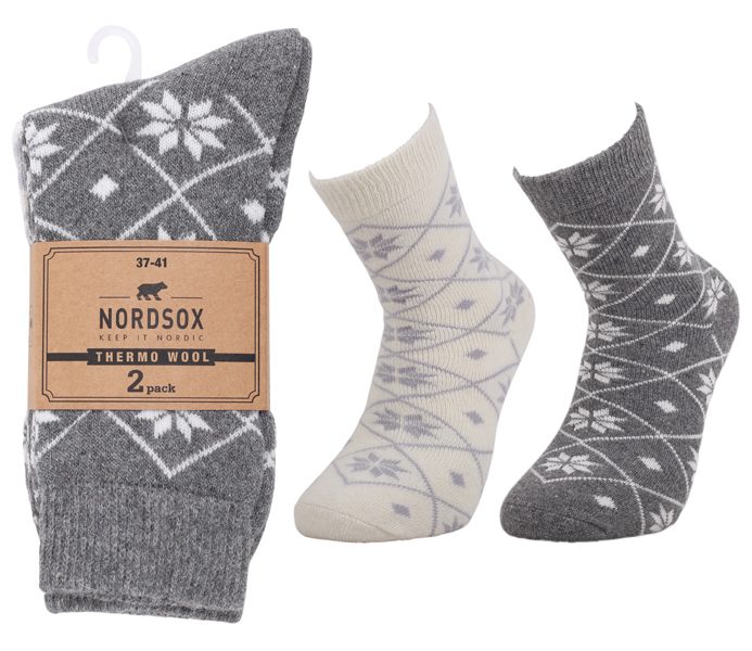Ladies Thermo Wool Socks 2 Pack – BW725