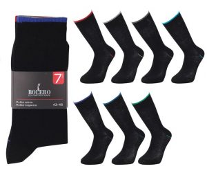 Men/Ladies Week Socks 7 Pack - BM227