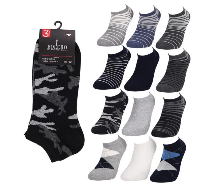 Men Short Socks 3 Pack – BM233