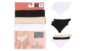 Women Solid Slips 3 Pack - BU201