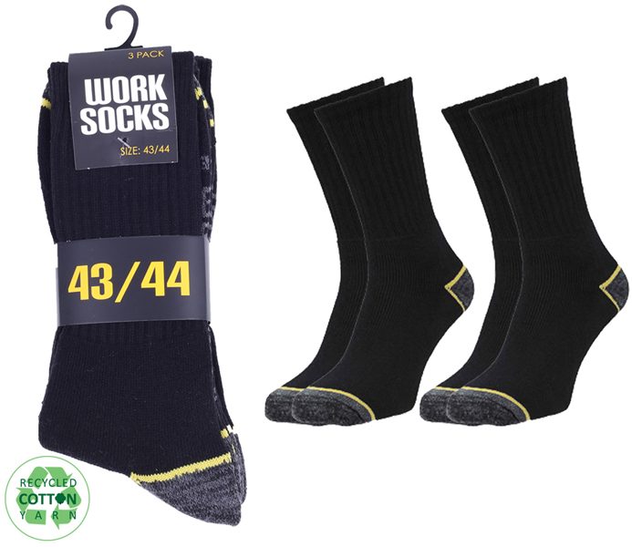 Work Socks 3 Pack – BM412