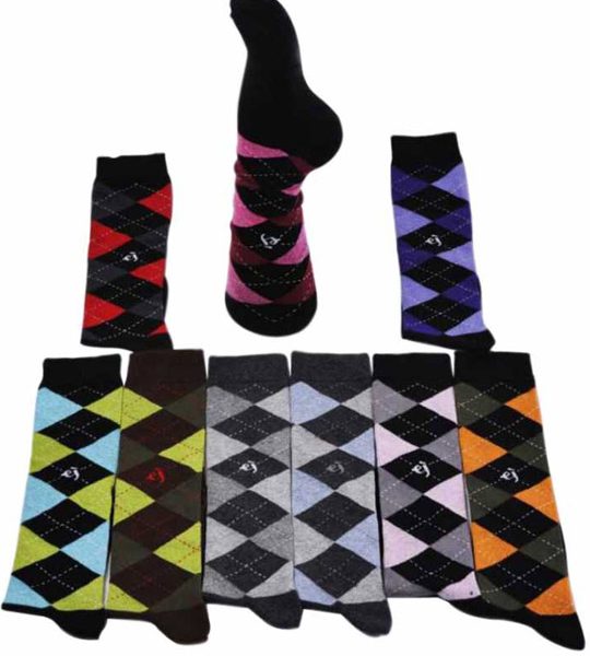 Argyle Knee High Socks – BW535