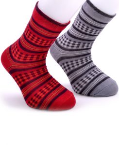 Boys Red Socks - BK332