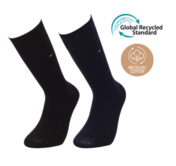 Classic Socks Made Of Recycled Cotton (200 Needle) 3-Pack – BM727