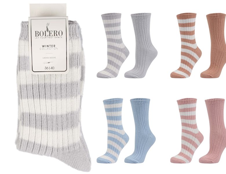 Women Soft Lounge-Wear Socks 2-Pack – BW751