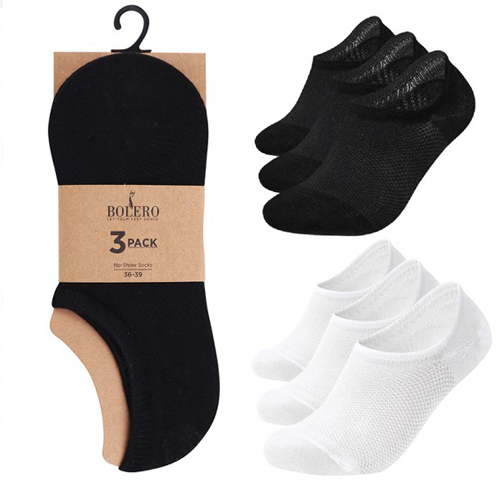 Premium No-Show Socks 3-Pack – BM681