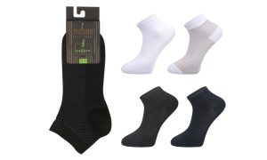 Premium Bamboo Short Socks (200 Needle) – BM822