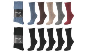 Men Ribbed Socks 5-Pack - BM689